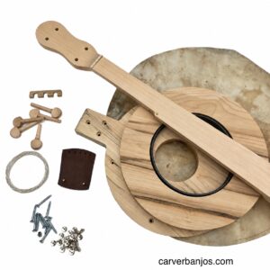 Spalted Maple Mountain Banjo Kit