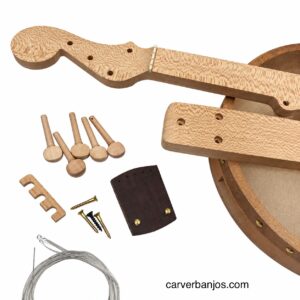 Sycamore Minstrel Banjo Kit (Pre-finished Tackhead)